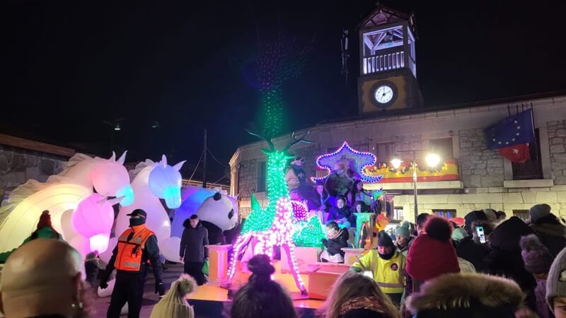 Navidad en Moralzarzal 2024. Cabalgata