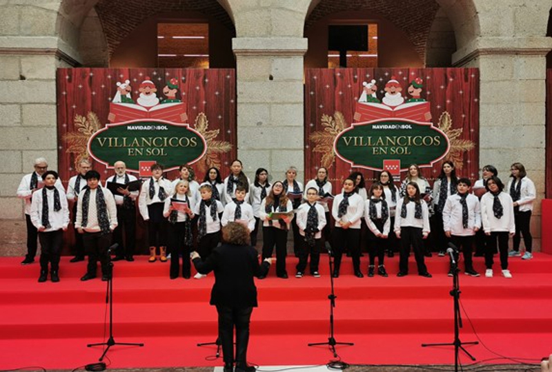 Navidad en Moralzarzal 2024. Coro Carmen Martín Gaite