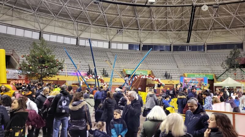 Navidad en Moralzarzal 2024. Visita de colegios a MoralPark 2